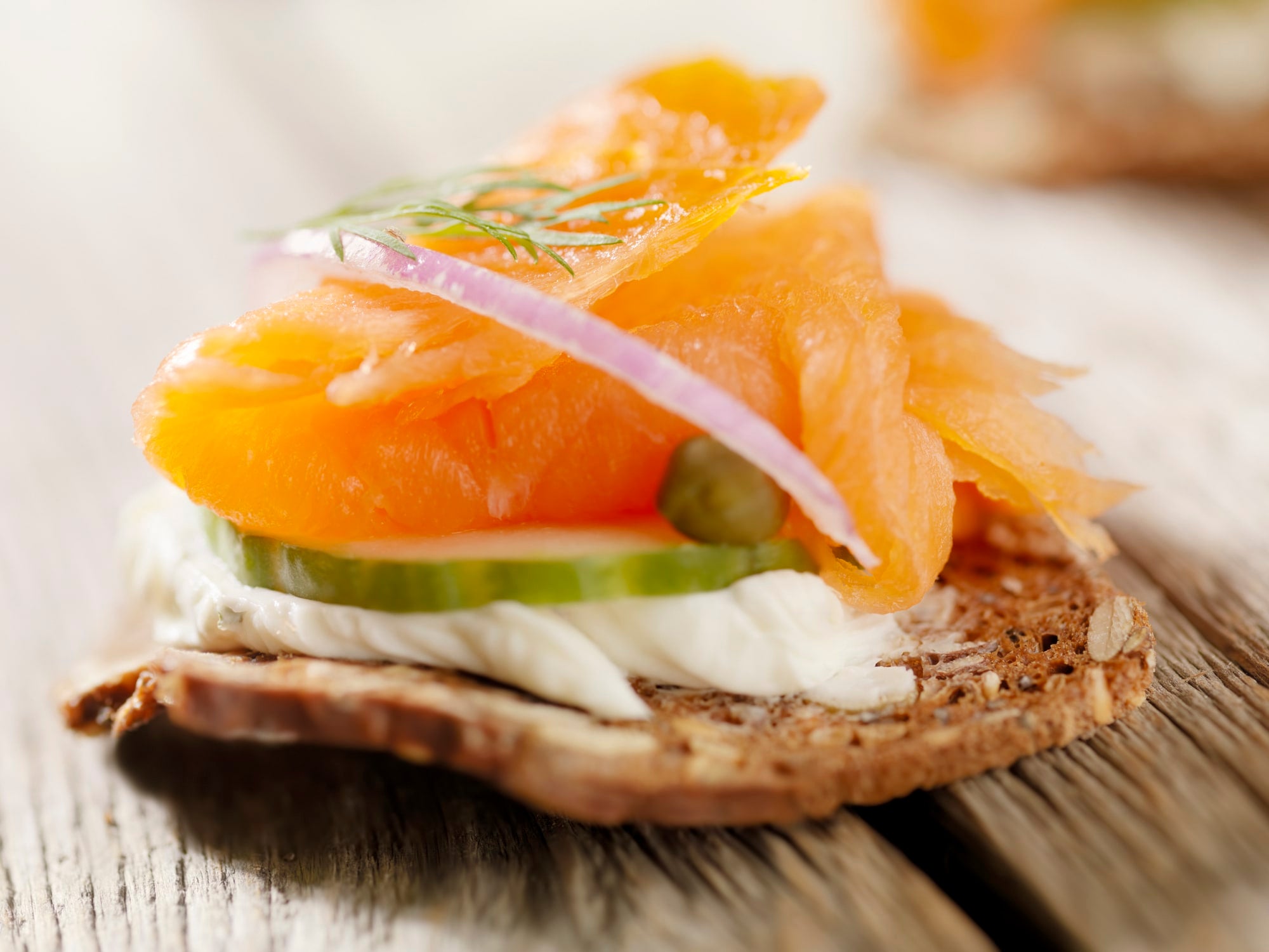 Smoked Salmon Canapes &ndash; Duke's Mayo