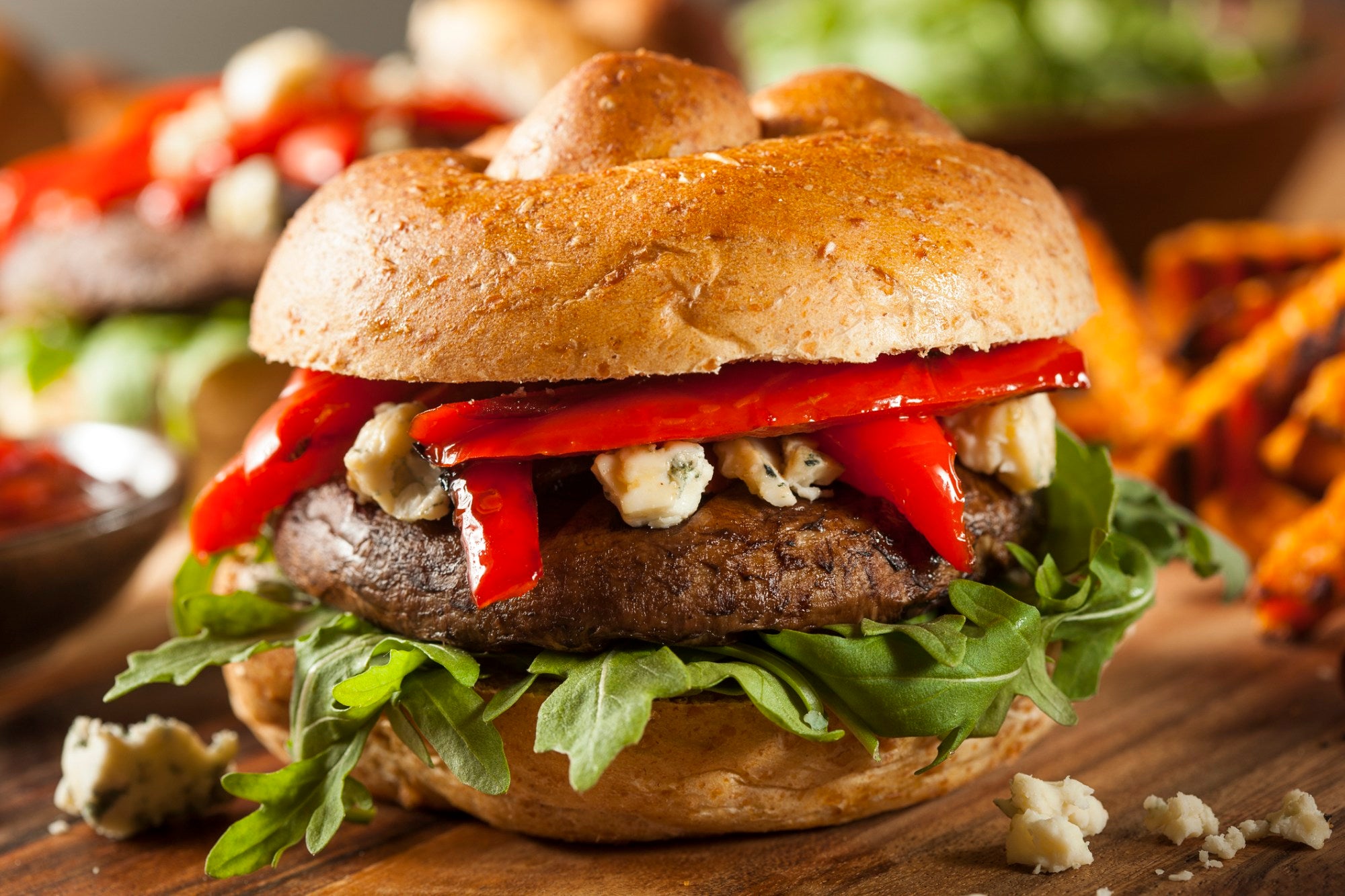 Portobello Mushroom Burger – Duke's Mayo