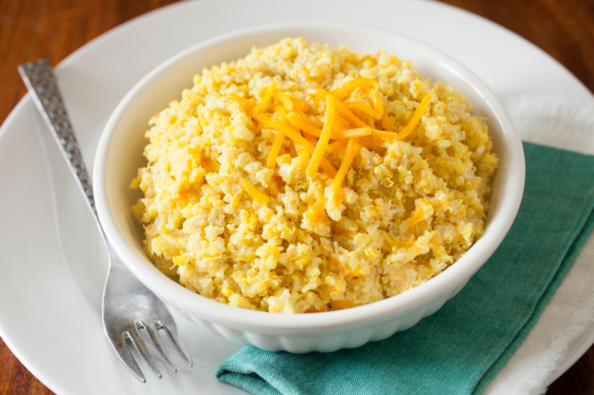 Cheesy Quinoa &ndash; Duke's Mayo