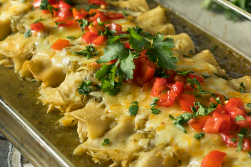 Salsa Verde Chicken Enchiladas &ndash; Duke's Mayo