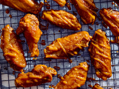 Fried Carolina Gold Chicken Wings