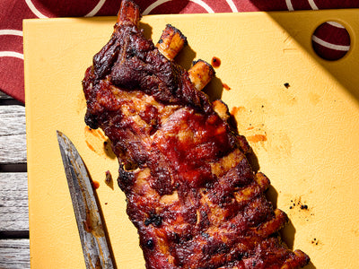 Baked Georgia Sweet Heat BBQ Ribs