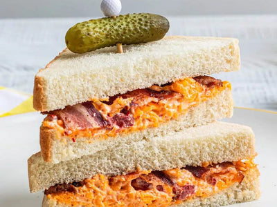 Roasted Red Pepper Pimento Cheese Sandwich