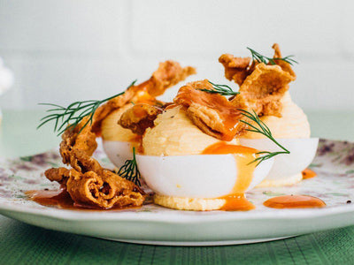 Turkey and the Wolf's Deviled Eggs