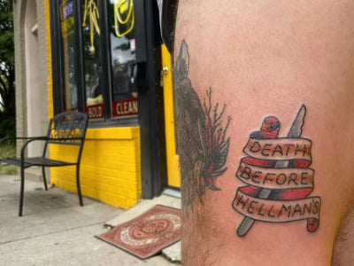 Devoted Mayonnaise Fans Are Getting Tattoos of Their Favorite Brand