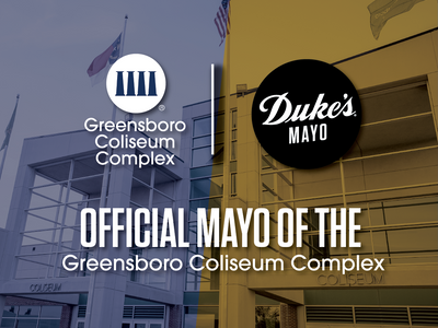 Duke's Mayonnaise Becomes the Official Mayo of the Greensboro Coliseum Complex