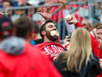 This fan chugged mayonnaise at the Duke’s Mayo Bowl