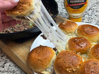 Philly Cheesesteak Sliders