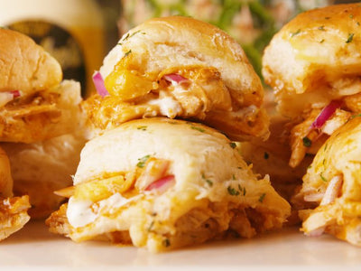 Hawaiian Chicken Sliders