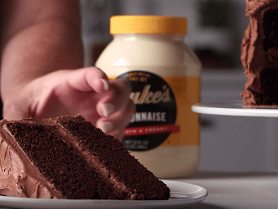Chocolate Mayonnaise Cake