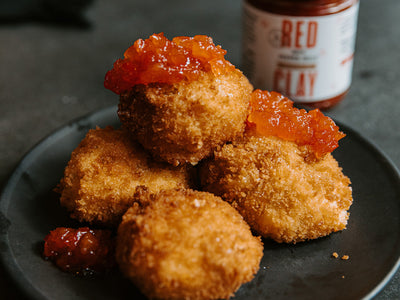 Country Ham and Cheese Balls