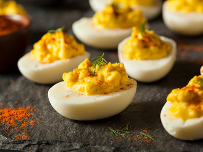 Carolina Gold Deviled Eggs