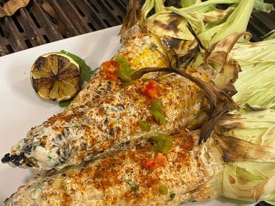 Elote with Duke's Hint of Lime Mayonnaise