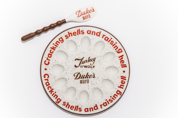 Duke’s Mayo x Turkey and the Wolf Deviled Egg Tray