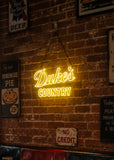 Duke's Country Light Up LED Sign