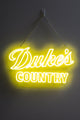 Duke's Country Light Up LED Sign