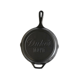 10.25 Inch Seasoned Duke's Mayo x Lodge Cast Iron Skillet