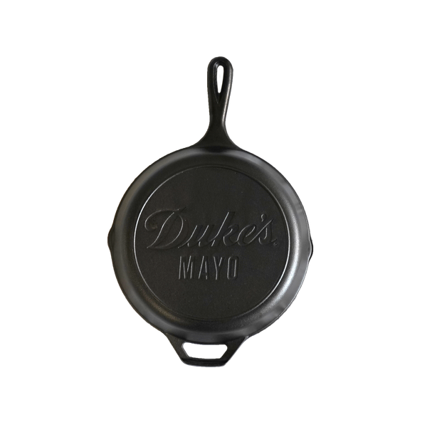 10.25 Inch Seasoned Duke's Mayo x Lodge Cast Iron Skillet