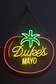 Duke's Mayo Tomato Light Up LED Sign