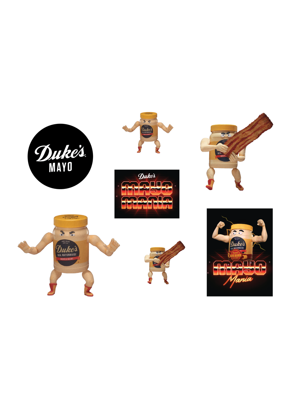 Mayo Mania Sticker Sheet