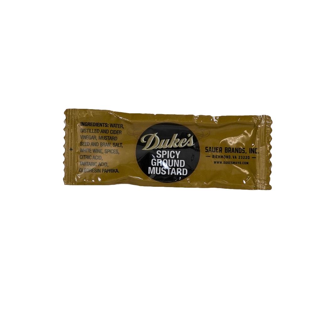 Duke’s Spicy Ground Mustard Packets