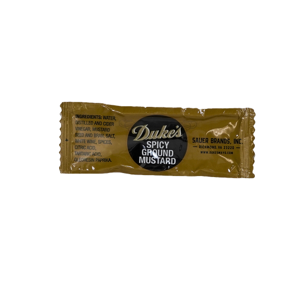 Duke’s Spicy Ground Mustard Packets