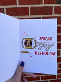 Duke's Holiday Card, Santa